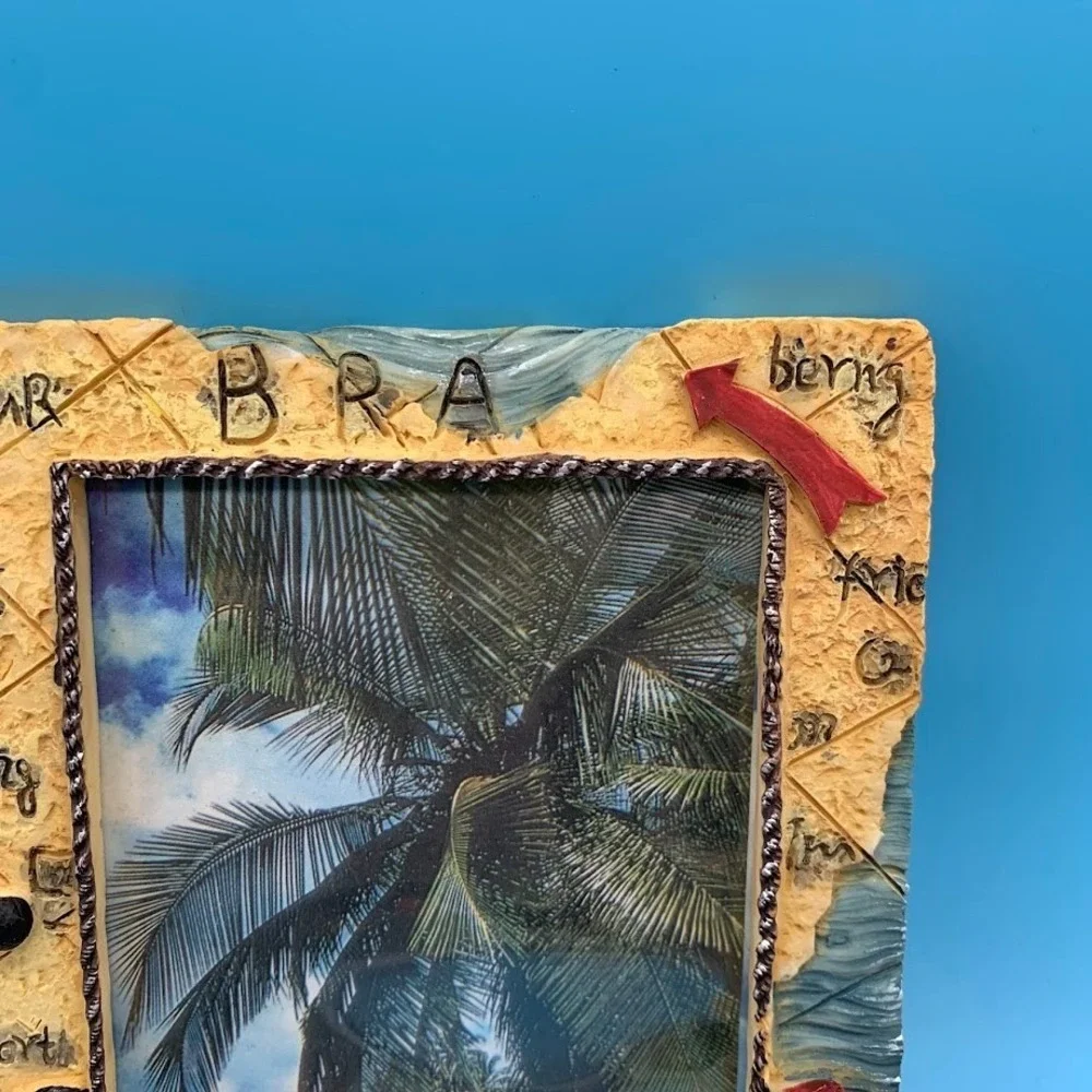 3D Nautical Theme Picture Frame Travel Lighthouse Anchor Ship